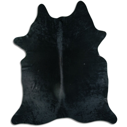 Schwarzes Kuhfell XXL