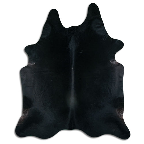 Schwarzes Kuhfell XXL