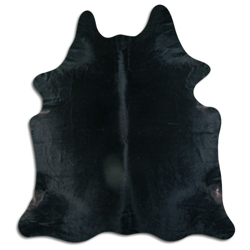 Schwarzes Kuhfell XL