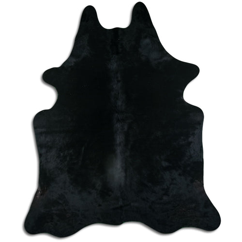 Schwarzes Kuhfell XXL