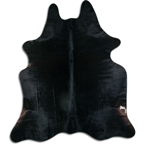 Schwarzes Kuhfell XXL