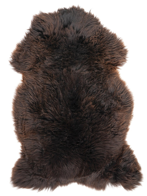 Braunes Schaffell XL