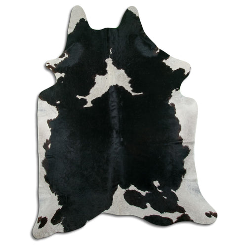 Schwarz-Weißes Kuhfell XXL