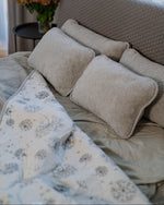 Wolldecke „Löwenzahn“ aus Merinowolle | zweilagig