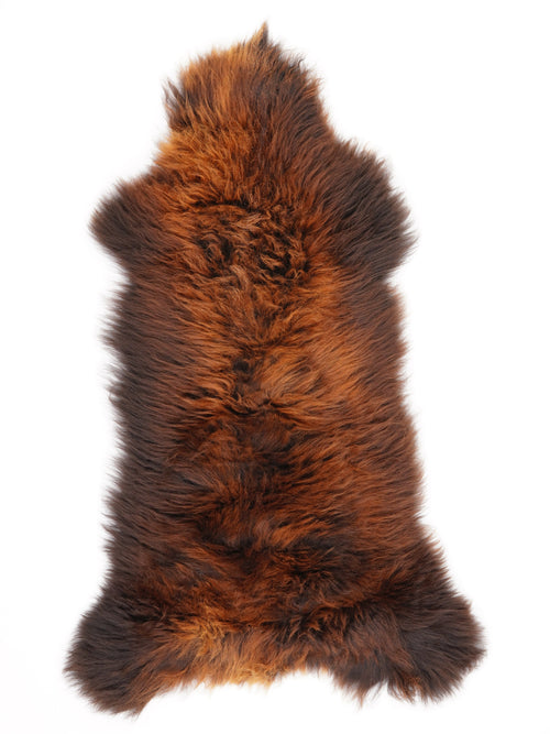 Mehrfarbiges Lammfell 'Rusty' L