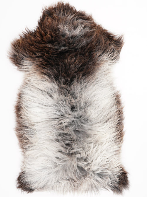 Mehrfarbiges Lammfell XL