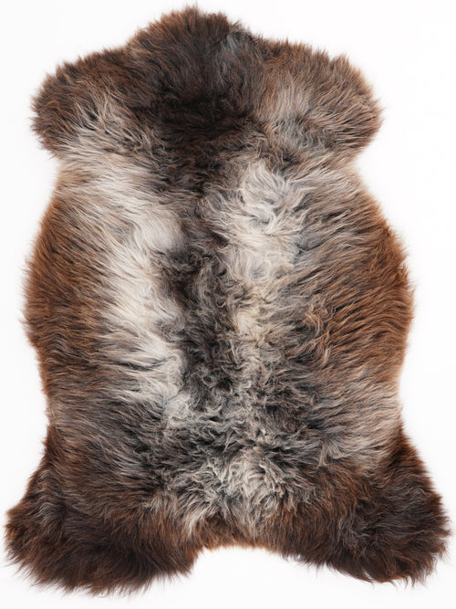 Mehrfarbiges Lammfell L