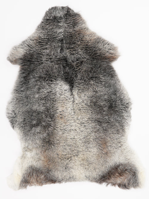 Mehrfarbiges Raues Schaffell L