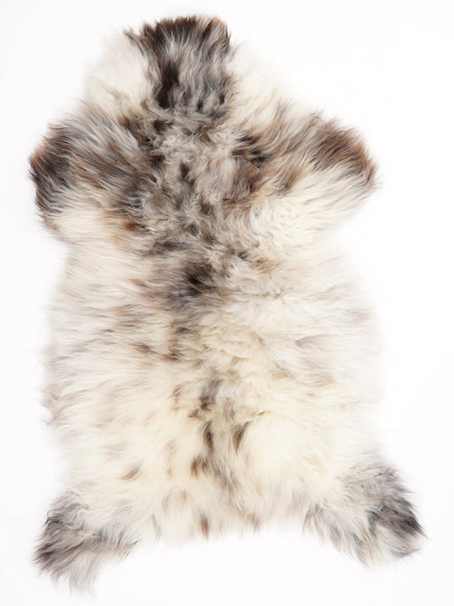Mehrfarbiges Lammfell L