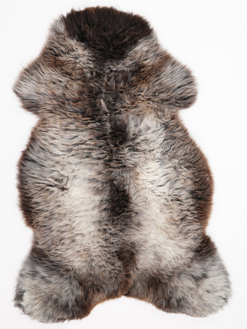 Mehrfarbiges Schaffell XXL