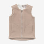 Kinderweste Lama Beige