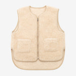 Merino Weste ''Island'' Beige