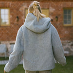 Merino Jacke Laguna Grau