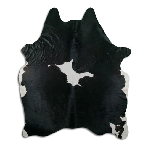 Schwarz-Weißes Kuhfell XXL