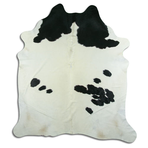 Schwarz-Weißes Kuhfell XXL