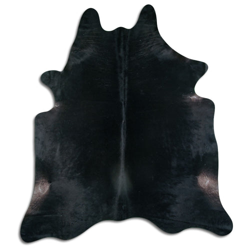 Schwarzes Kuhfell XXL
