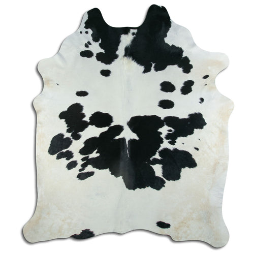 Schwarz-Weißes Kuhfell XXL