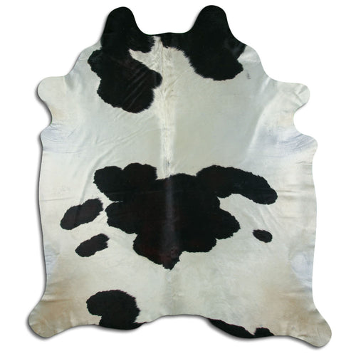 Schwarz-Weißes Kuhfell XXL