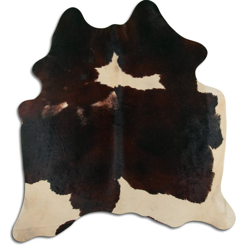 Braun-Weißes Kuhfell L