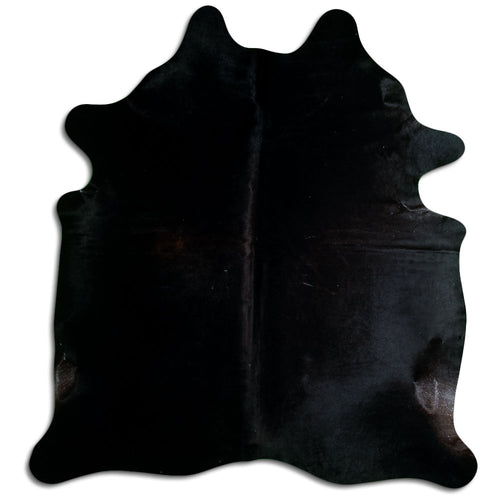 Schwarzes Kuhfell XL