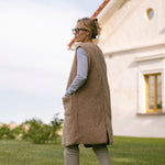 Merino Weste ''Sea'' Beige