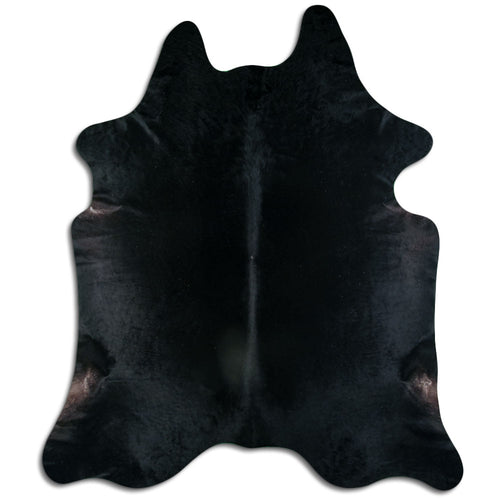 Schwarzes Kuhfell XXXL