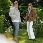 Merino Jacke Laguna Dunkelbraun