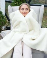 Wolldecke „Kaschmir“ aus Kaschmir & Merinowolle | zweilagig