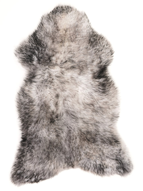 Mufflon Lammfell Schwarz XL