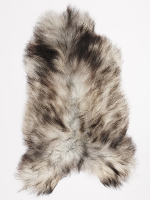 Isländisches Schaffell Grau XL