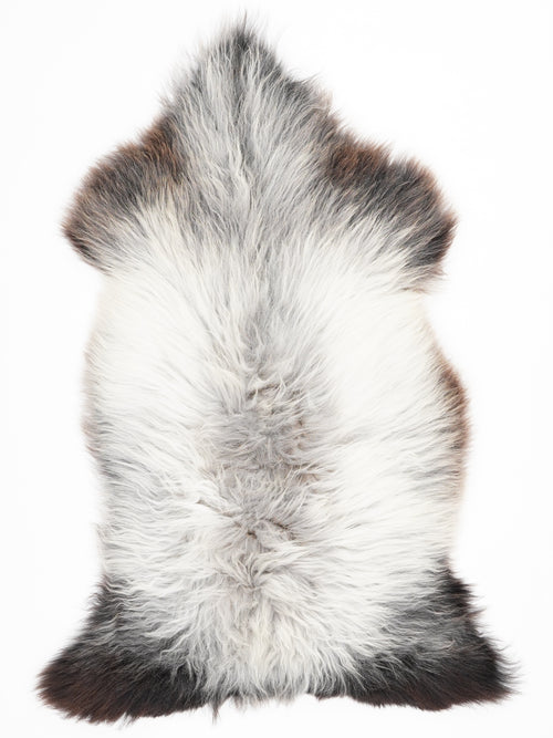 Mehrfarbiges Lammfell L