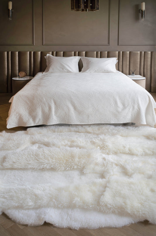 Designer Schaffell-Teppich