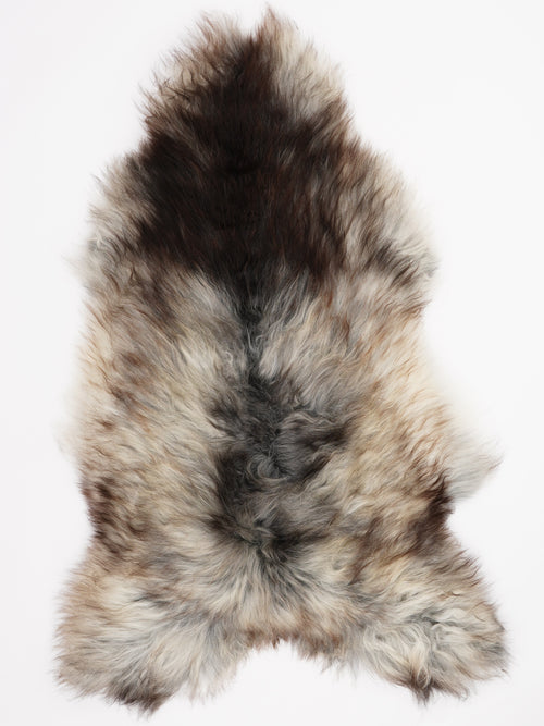 Isländisches Schaffell Grau XXL