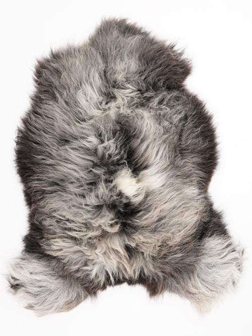 Mehrfarbiges Schaffell L