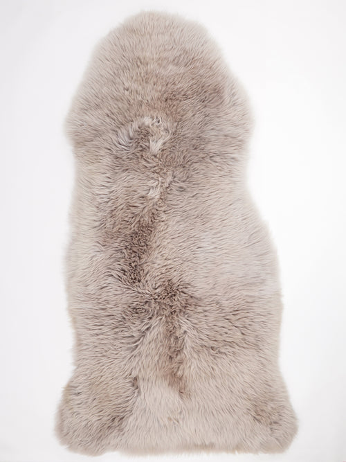 Genähtes Lammfell Taupe XXXXXL