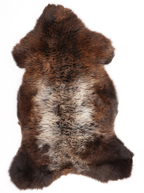 Mehrfarbiges Lammfell L