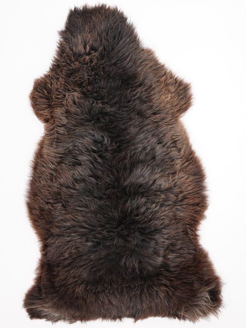 Braunes Schaffell XXXL